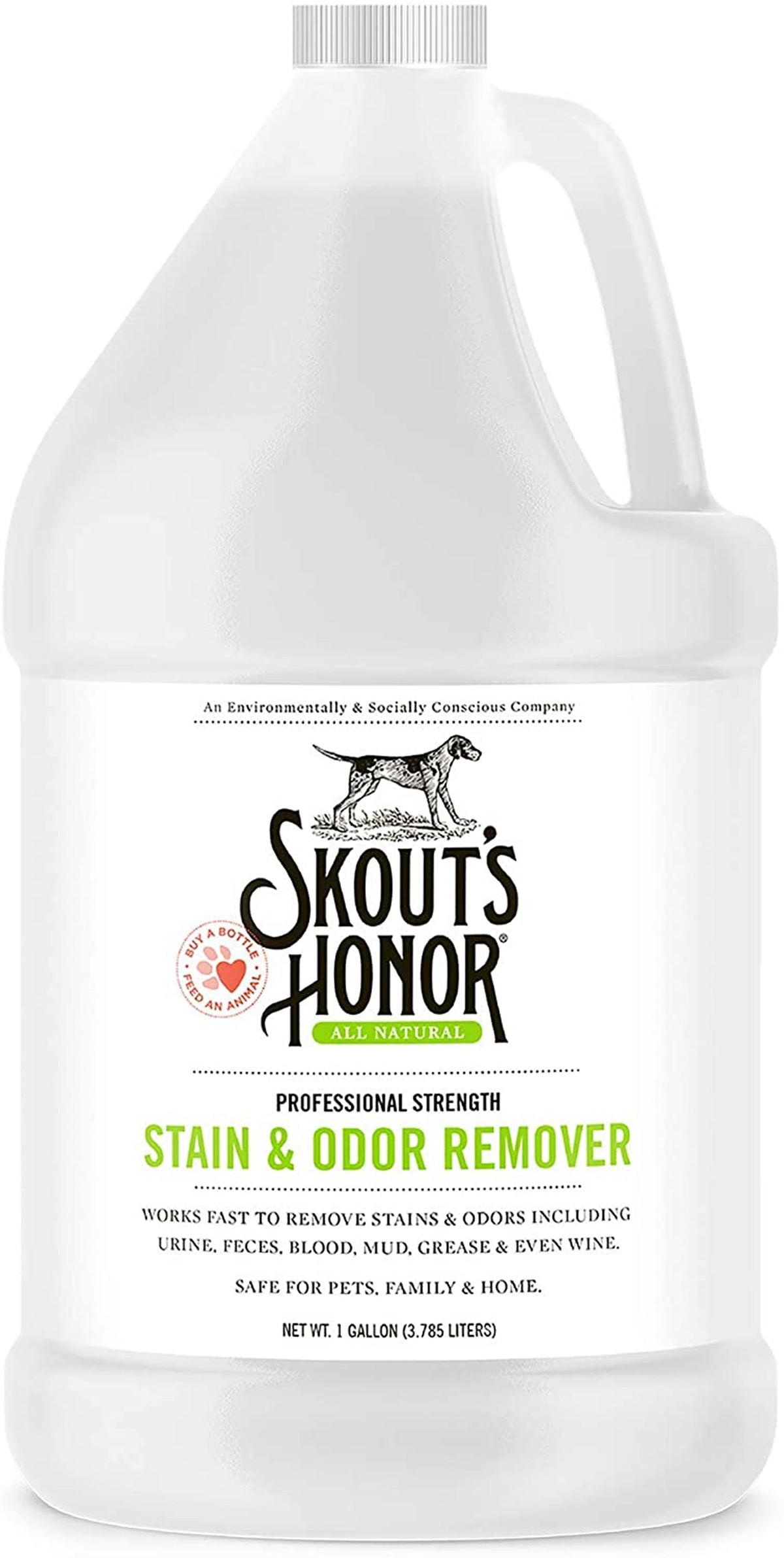 Skouts Honor Dog Odor Eliminator 1 Gallon
