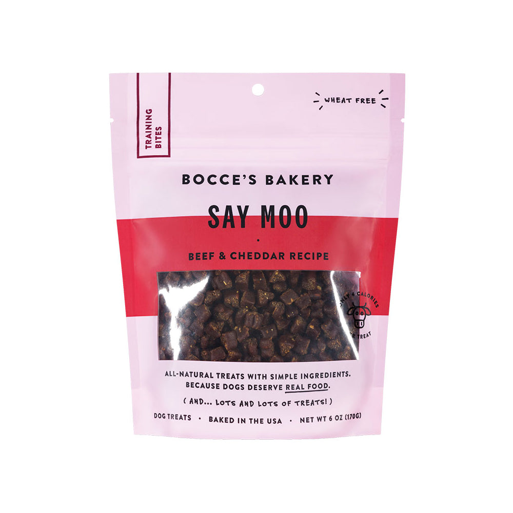 Bocces Bakery Dog Training Say Moooo 6Oz Default Title