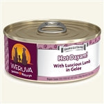 Weruva Dog Hot Dayam! with Luscious Lamb in Gele 5.5oz. Case Of 24