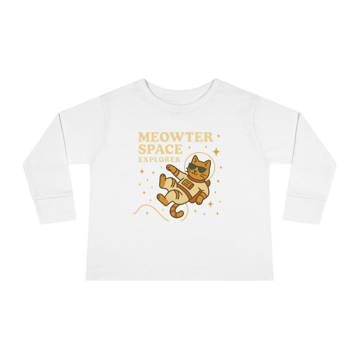 Cosmic Cat Toddler Long Sleeve