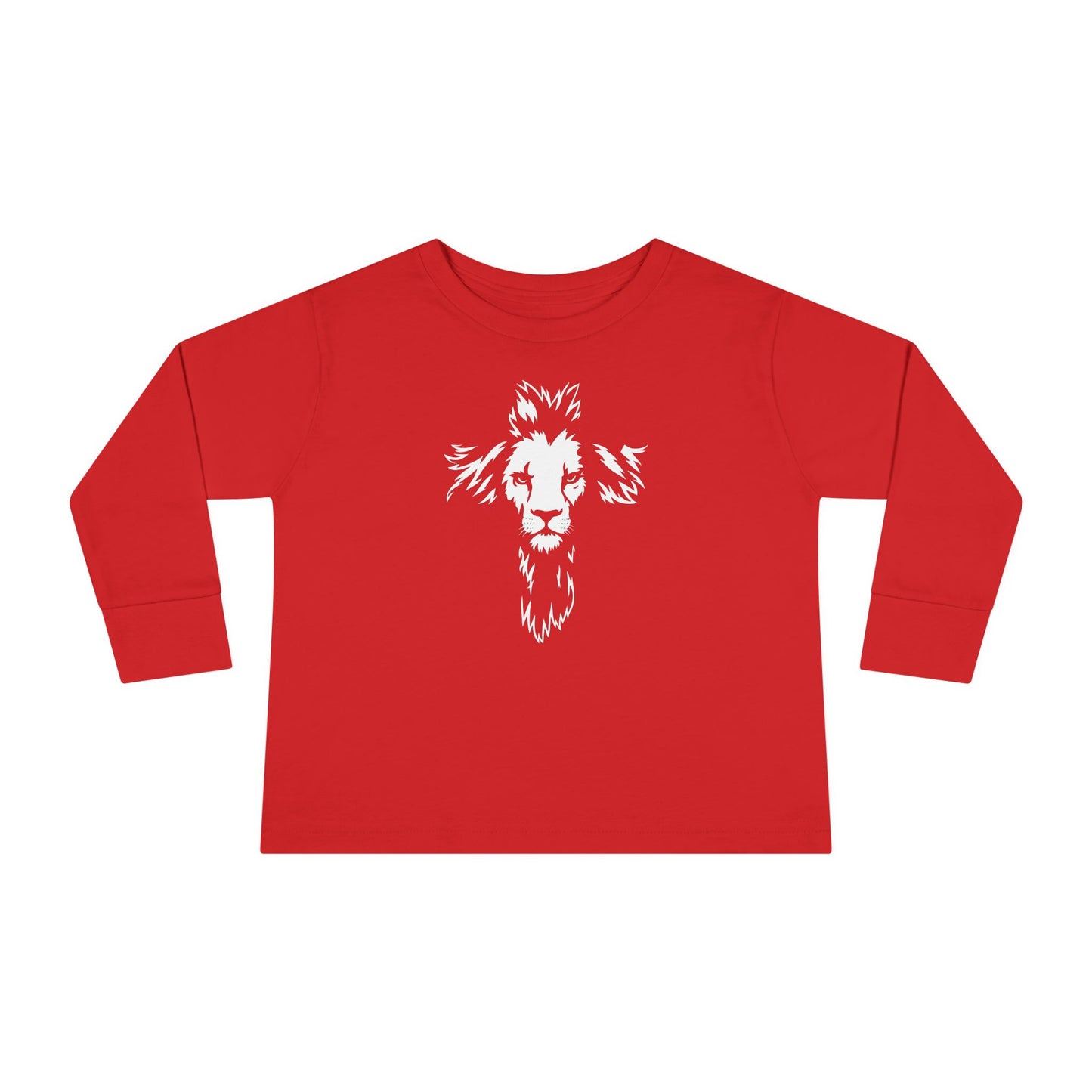 Lion Cross Toddler Long Sleeve Tee