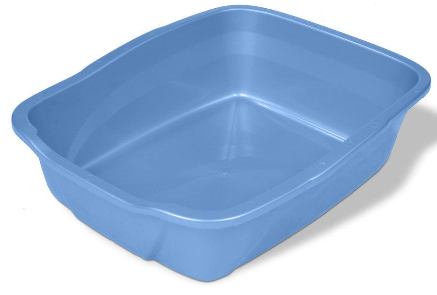 Van Ness Plastics Cat Litter Pan Blue, Giant