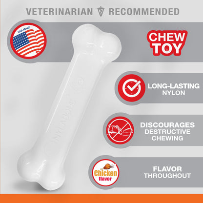 Nylabone Power Chew Dog Toy Chicken 1ea/SMall/Regular - Up To 25 Ibs.
