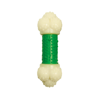 Nylabone Power Chew Double Action Durable Dog Toy Bacon 1ea/SMall/Regular - Up To 25 Ibs.