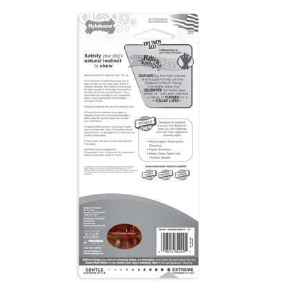 Nylabone Flavor Frenzy Power Chew Durable Dog Chew Toy Beef Jerky 1ea/XL/Souper - 50+ lb