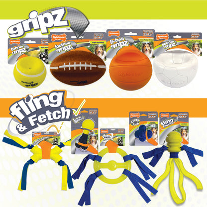 Nylabone Power Play Fling-a-Bounce Interactive Dog Toy 1ea/Large/Giant - Up To 50 lb