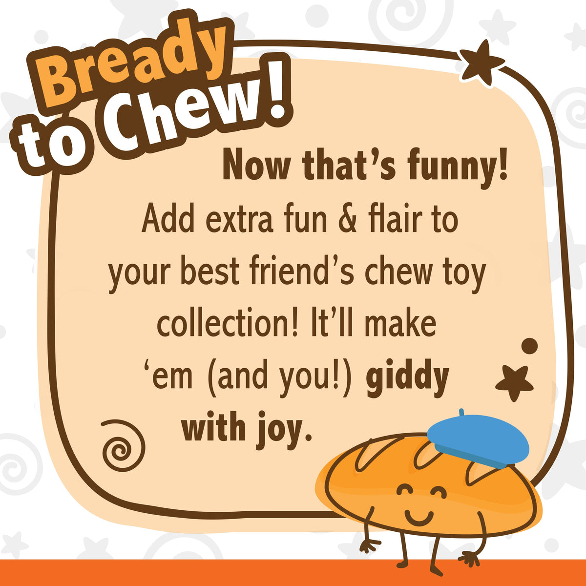 Nylabone Power Chew Baguette Dog Toy Chicken 1ea/Large/Giant - Up To 50 lb