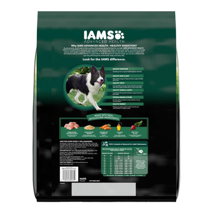 IAMS Advanced Healthy Digestion Adult Dry Dog Food Chicken & Whole Grains 1ea/13.5 lb