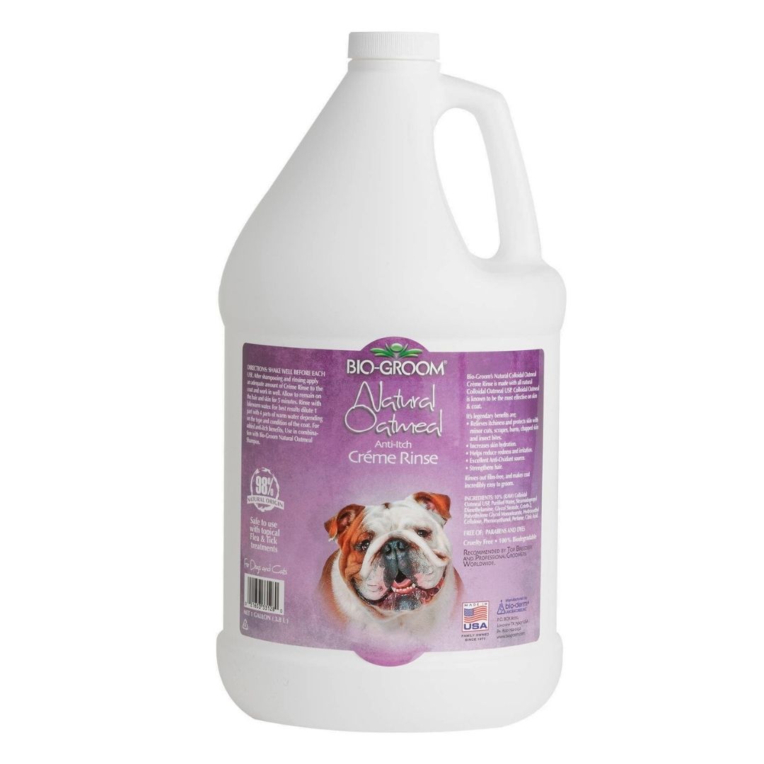 Bio Groom Natural Oatmeal Soothing Anti-Itch Creme Rinse 1 Gal Default Title