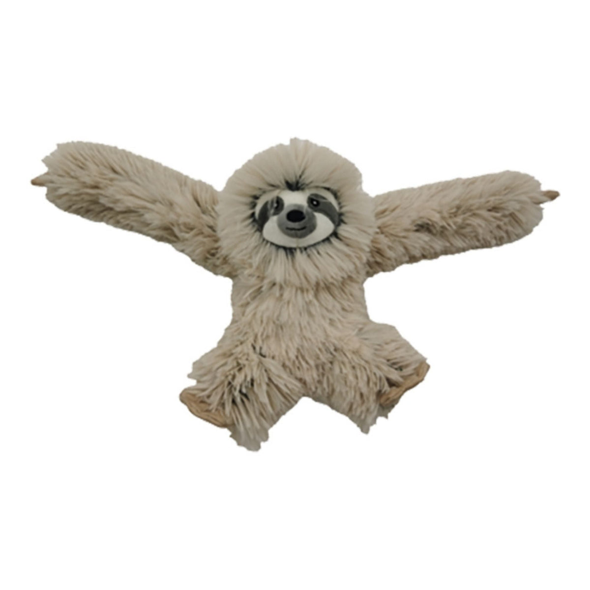 Tall Tails Dog Plush Rope Squeaker Sloth - 16 Inches