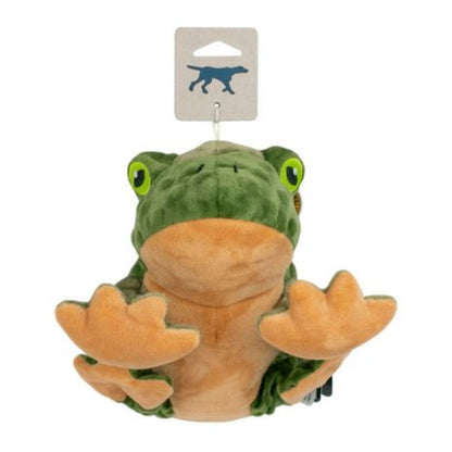 Tall Tails Animated Frog Plush Dog Toy Default Title