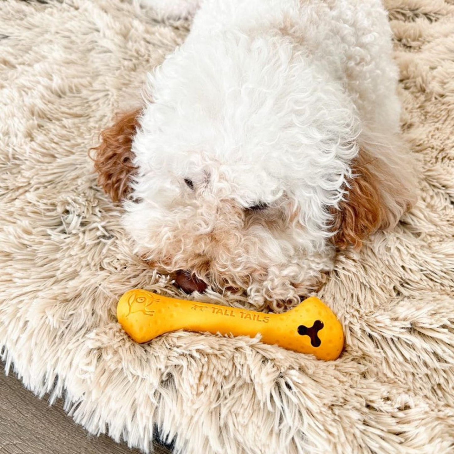 Tall Tails Dog Goat Bone Yellow 6 Inch Default Title
