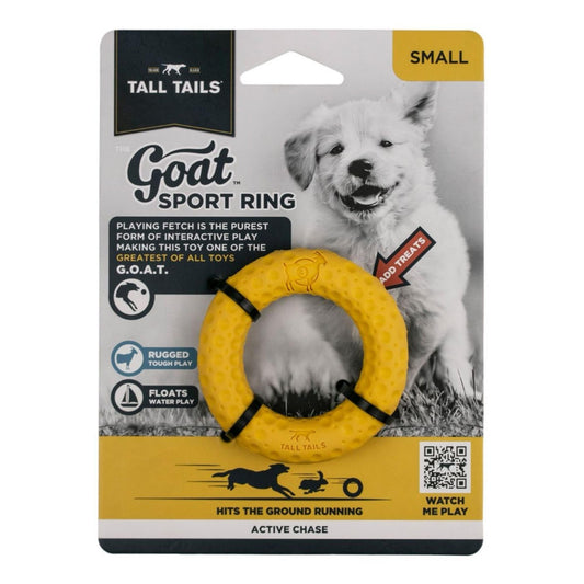 Tall Tails Dog Goat Ring Yellow 3 Inch Default Title