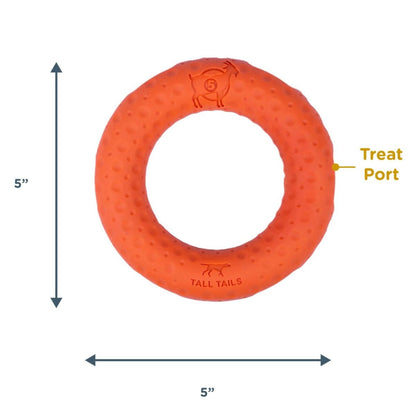 Tall Tails Dog Goat Ring Orange 5 Inch Default Title