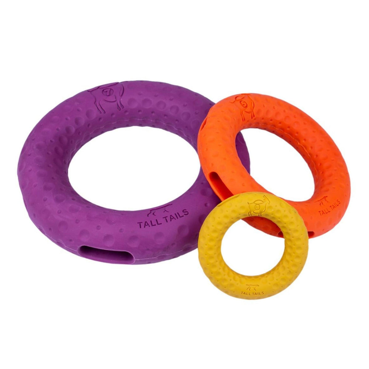 Tall Tails Dog Goat Ring Orange 5 Inch Default Title