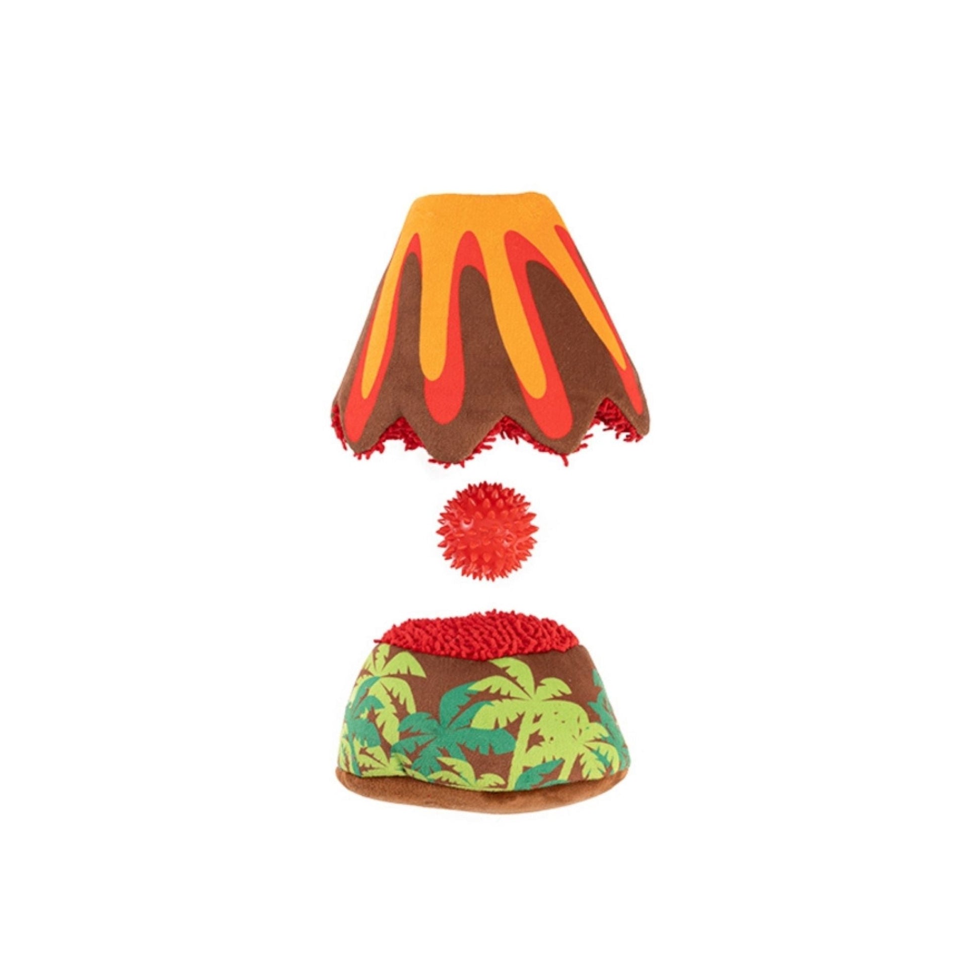 Territory Dog 3 In 1 Plush Volcano - 6 Inches