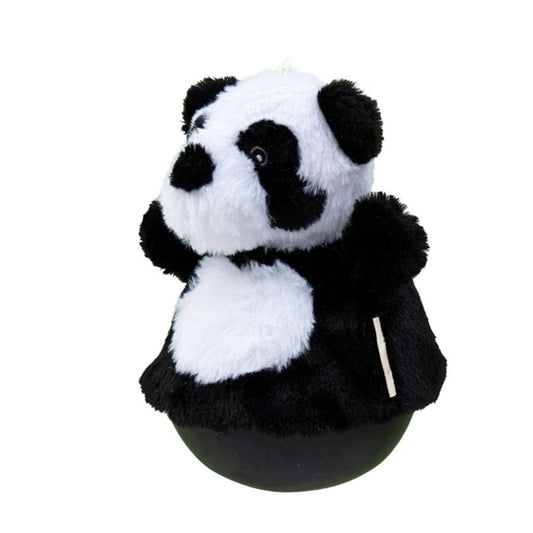 Tall Tails Dog Plush Roly Poly Panda - 9 Inches
