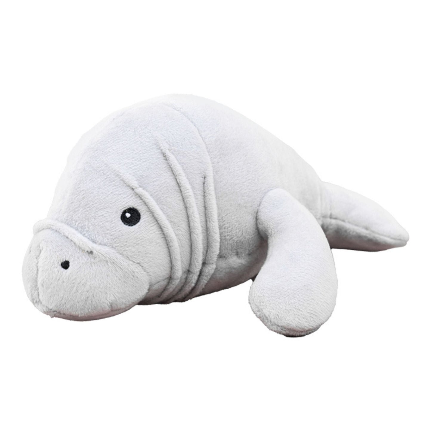 Territory Dog Plush Squeaker Manatee - 9 Inches