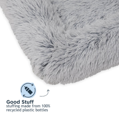 Tall Tails Dog & Cat Grey Cuddle Crate Bed, Small/Medium