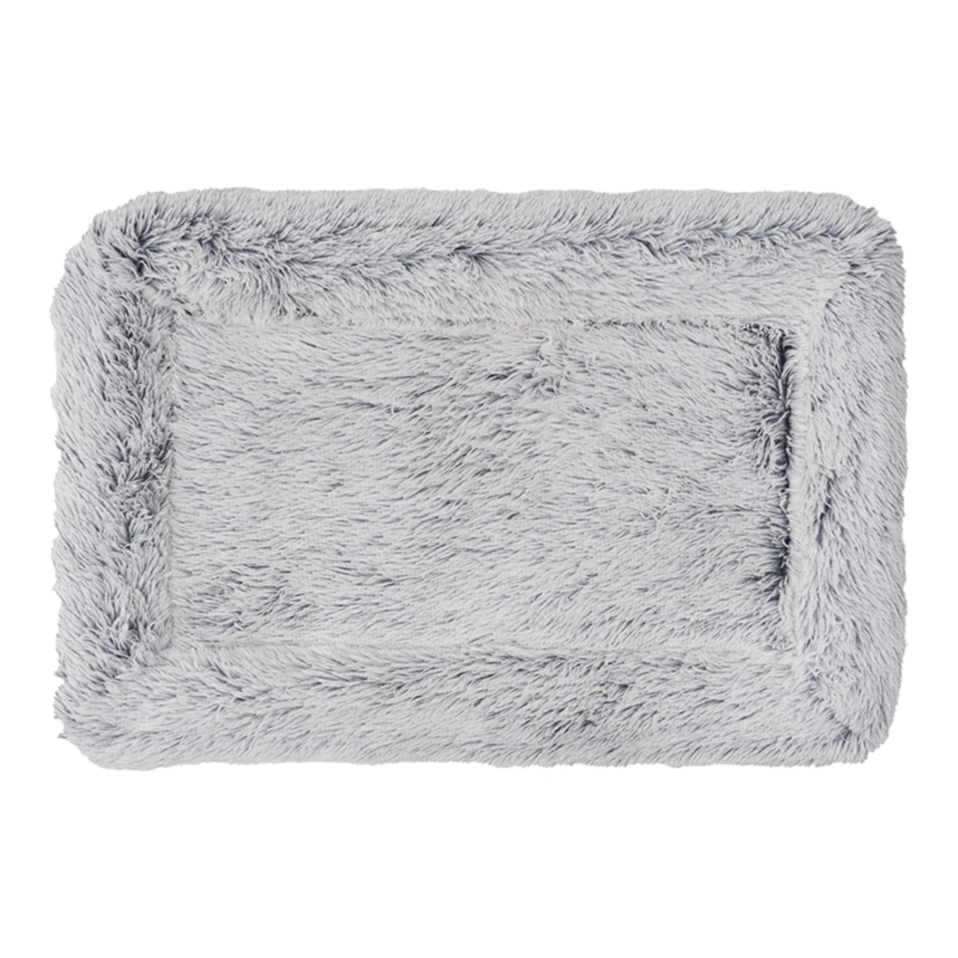 Tall Tails Dog & Cat Grey Cuddle Crate Bed, Large