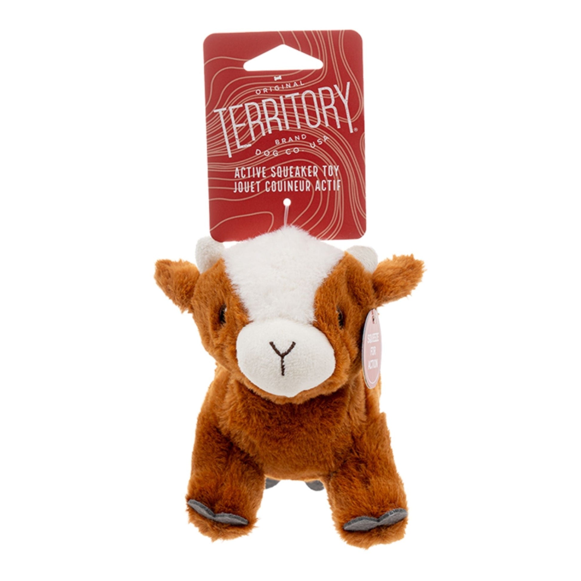 Territory Dog Plush Animated Goat 7.5 Inches