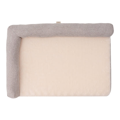 Territory Dog & Cat Khaki Lounger Bed, 40" x 32"