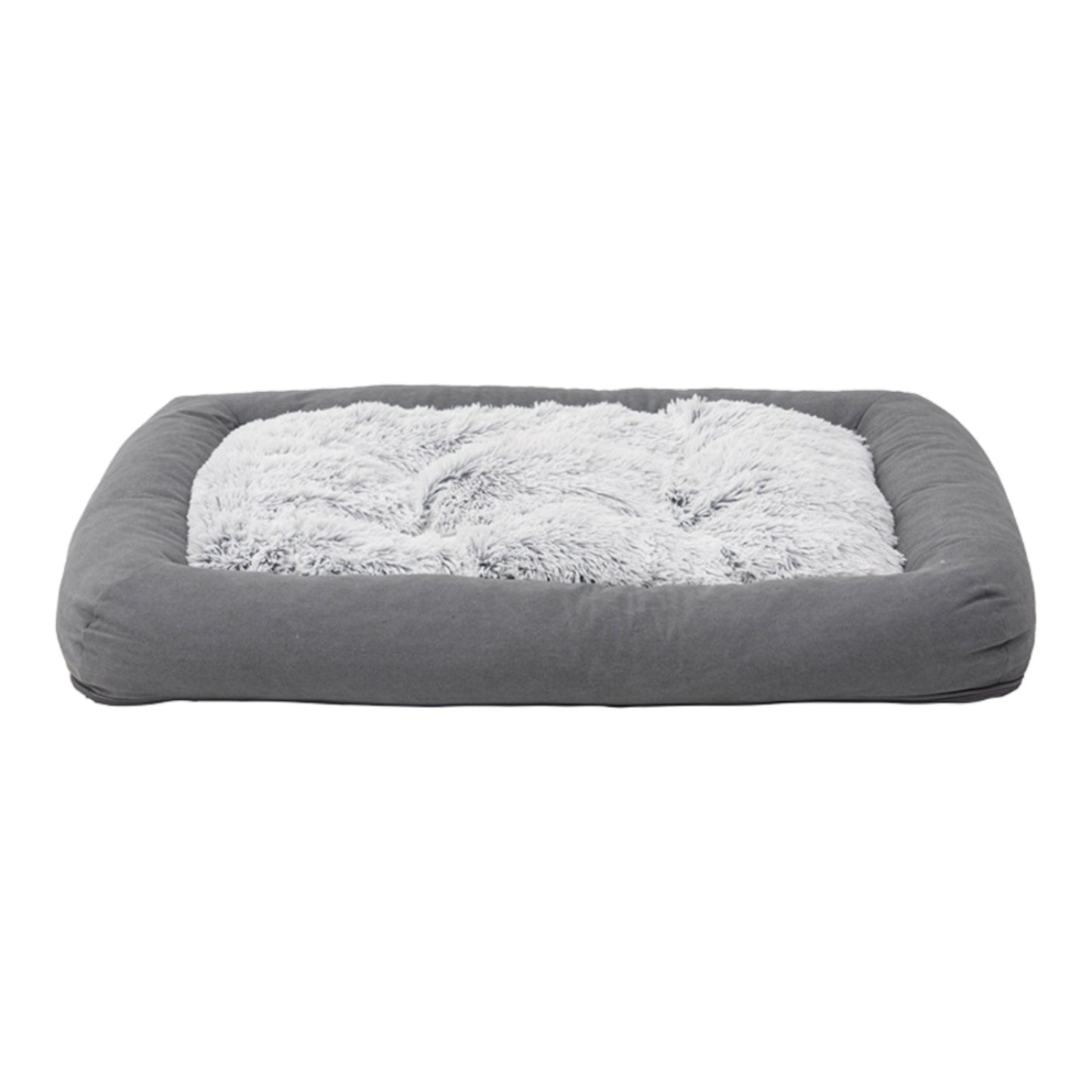 Tall Tails Dog & Cat Grey All In One Bed, 34.5" x 27"