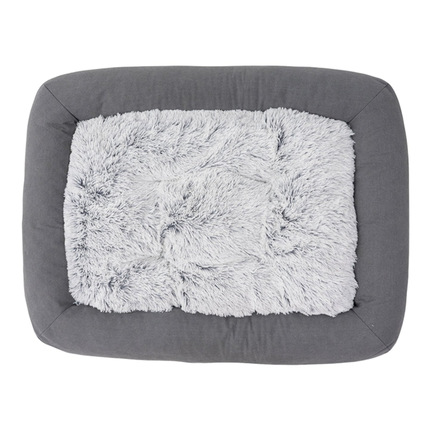 Tall Tails Dog & Cat Grey All In One Bed, 34.5" x 27"