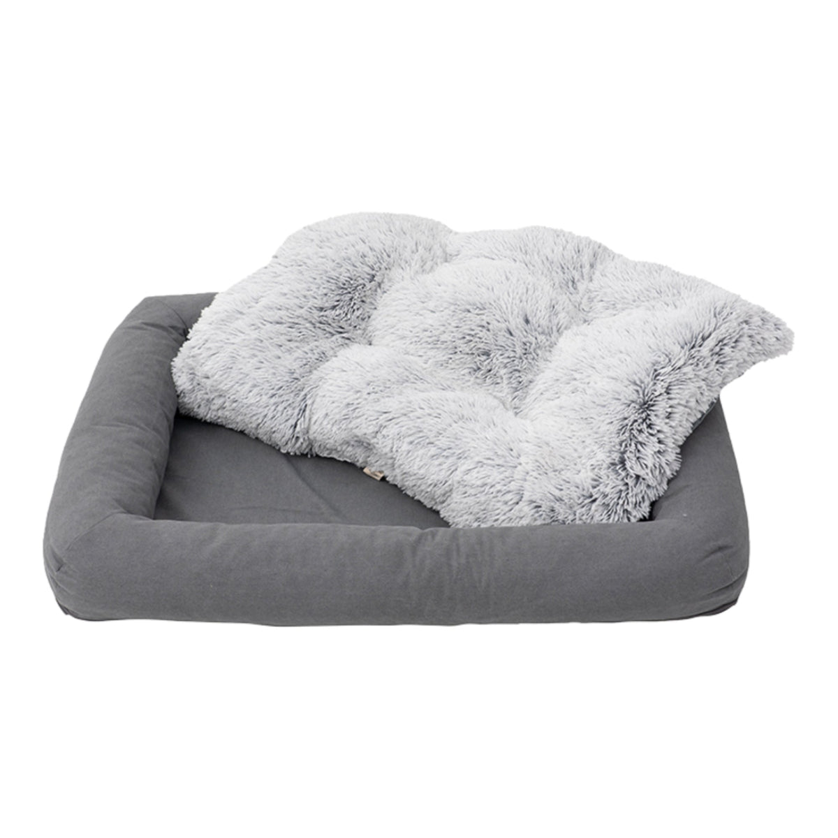 Tall Tails Dog & Cat Grey All In One Bed, 44" x 34"