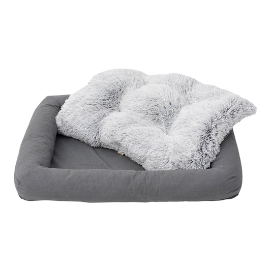 Tall Tails Dog & Cat Grey All In One Bed, 44" x 34"