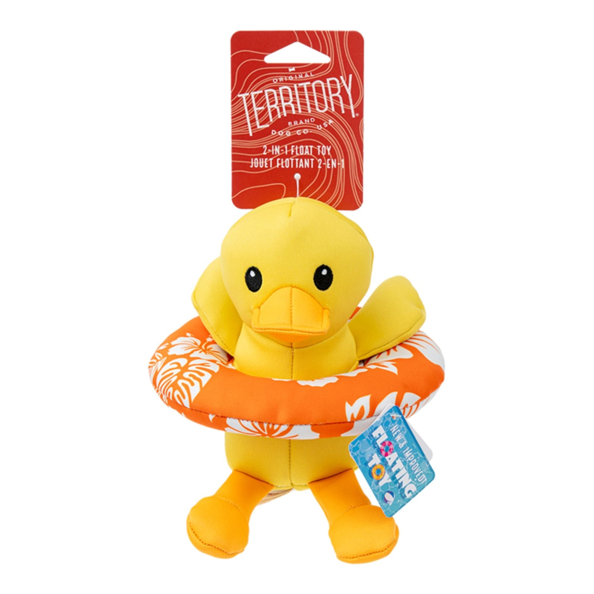 Territory Dog Floating Duck - 9 Inches