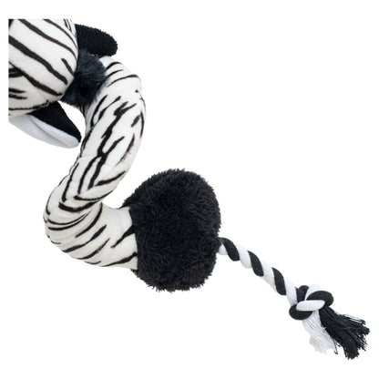 Territory Dog Loopy Tug Toy Zebra - 33 Inches