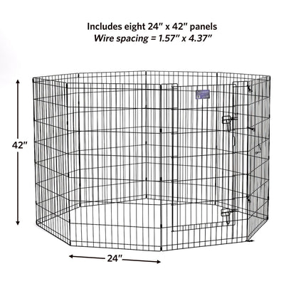 MidWest Homes for Pets Snap'y Fit Stainless Steel Dog Food & Water Bowl 1ea/2Q