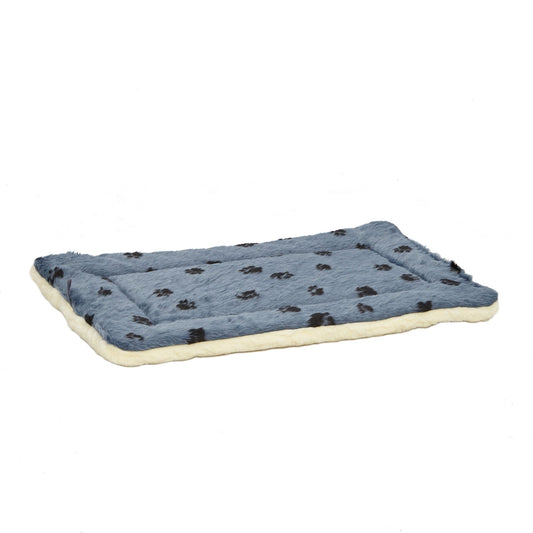 MidWest Homes for Pets Reversible Paw Print Dog Bed Blue 1ea/20in X 30in.