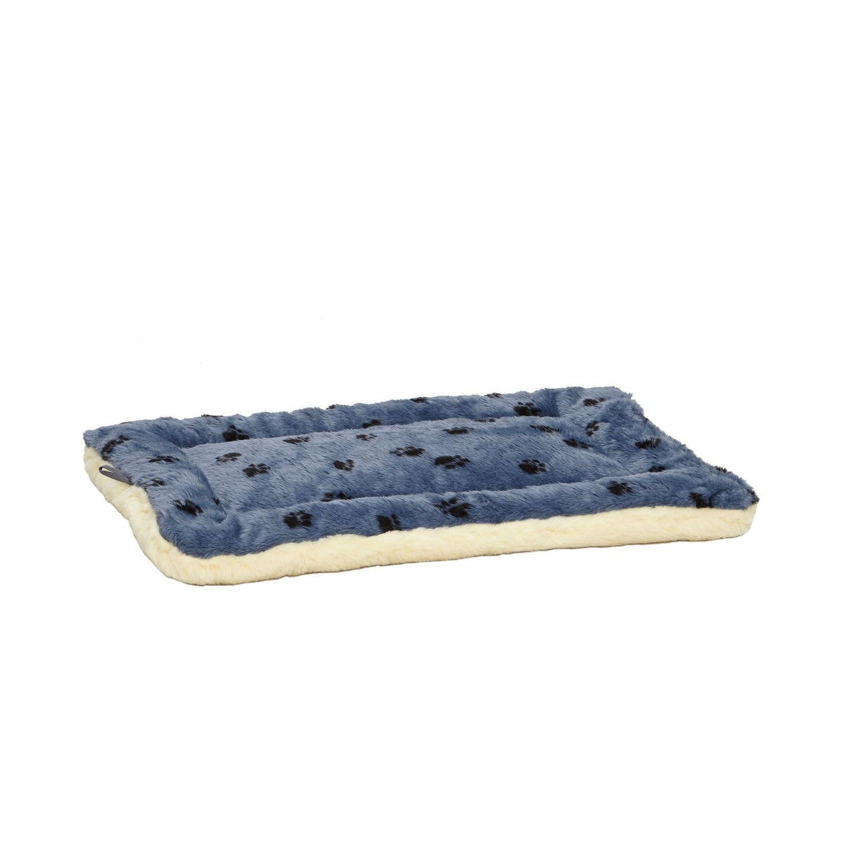 MidWest Homes for Pets Reversible Paw Print Dog Bed Blue 1ea/22in. X 36in.