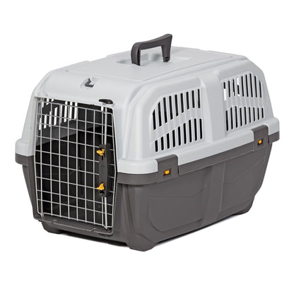 MidWest Homes for Pets Skudo Travel Dog Carrier Grey 1ea/24in.