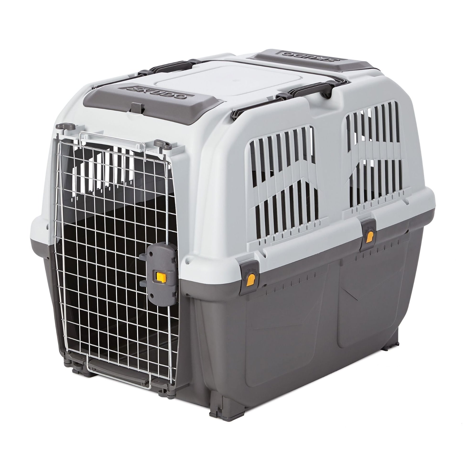 MidWest Homes for Pets Skudo Travel Dog Carrier Grey 1ea/32in.