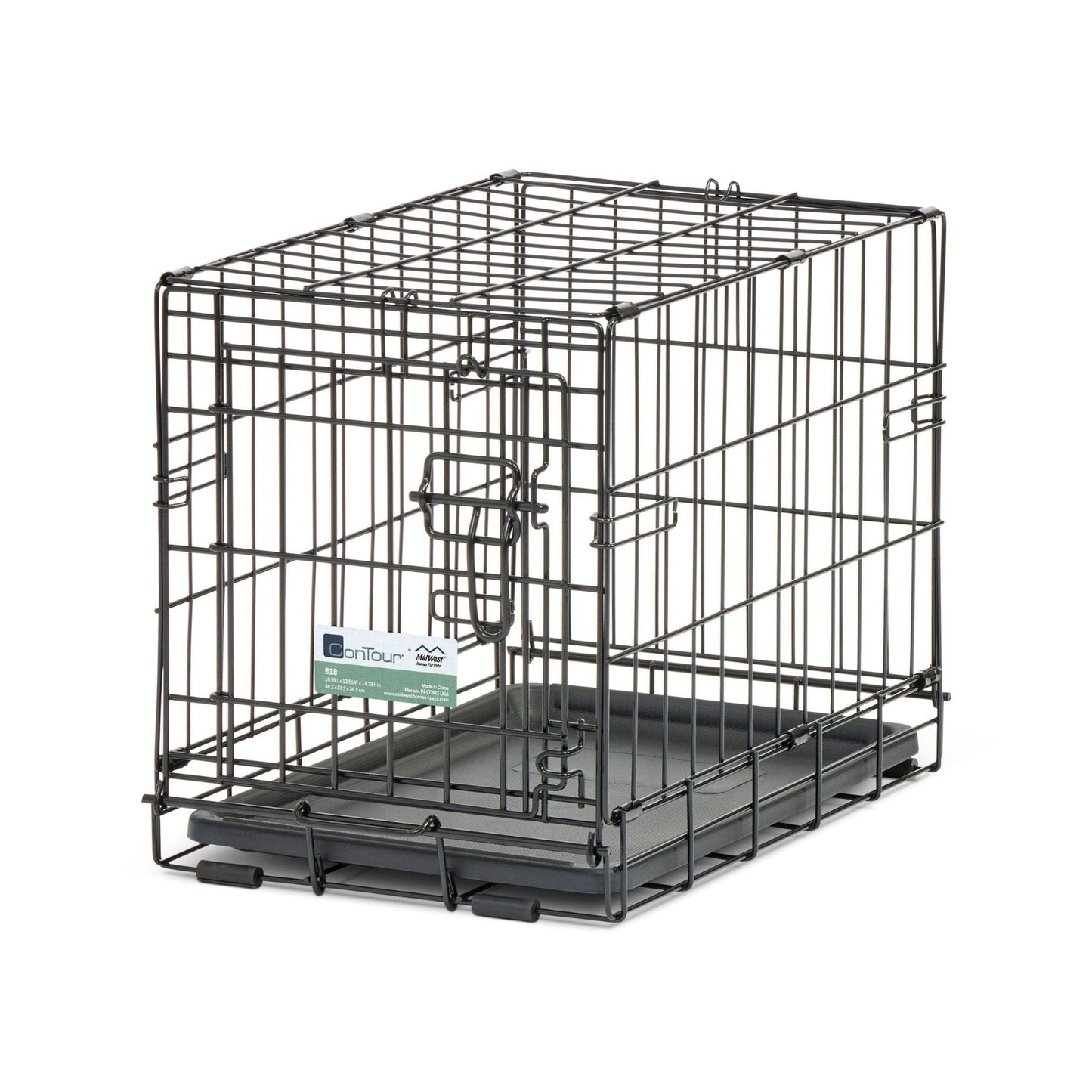MidWest Homes for Pets Contour Single Door Dog Crate 1ea/18in.