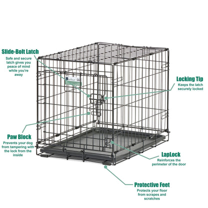 MidWest Homes for Pets Contour Single Door Dog Crate 1ea/24in.