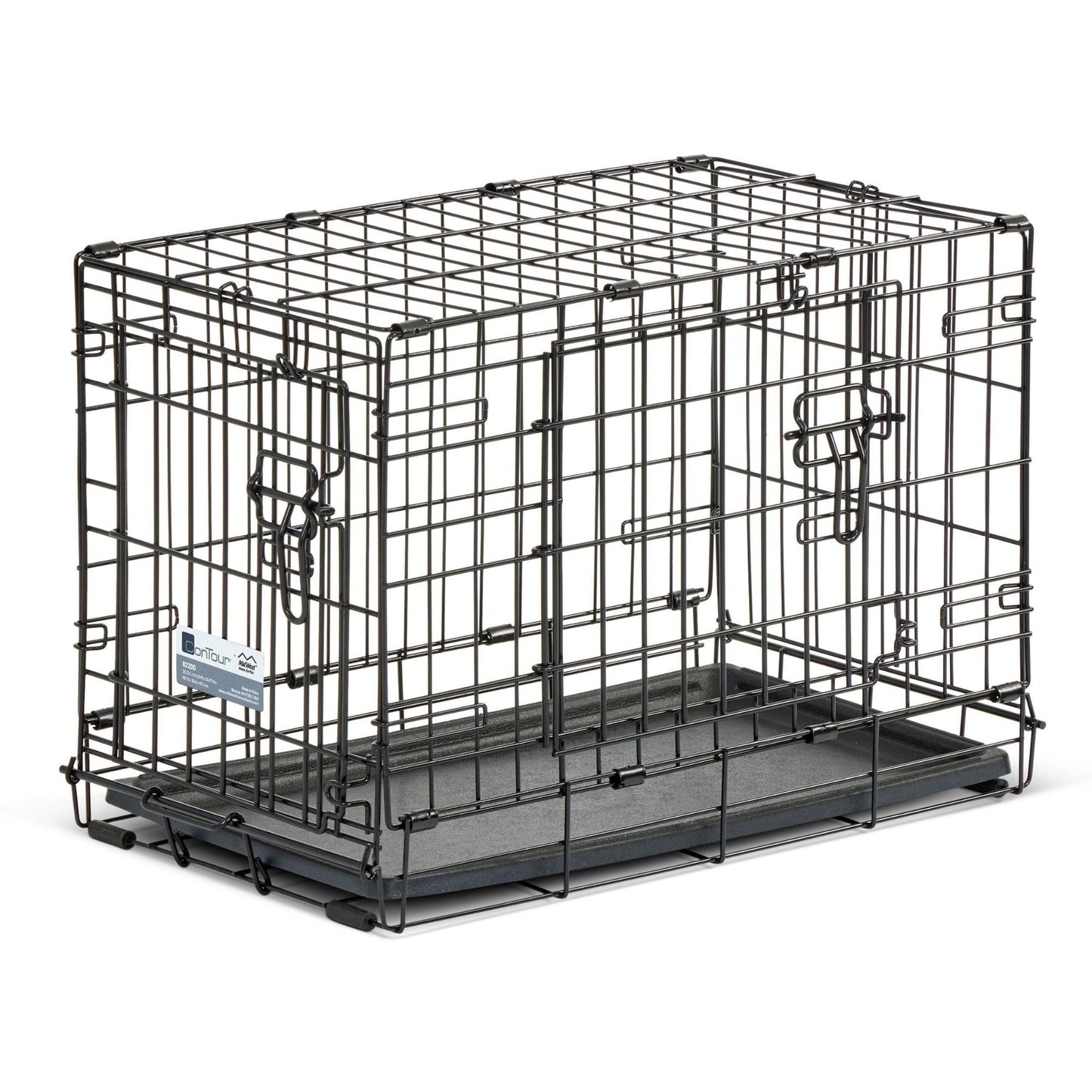 MidWest Homes for Pets Contour Double Door Dog Crate 1ea/22in.