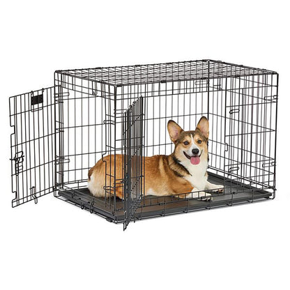 MidWest Homes for Pets Contour Double Door Dog Crate 1ea/36in.