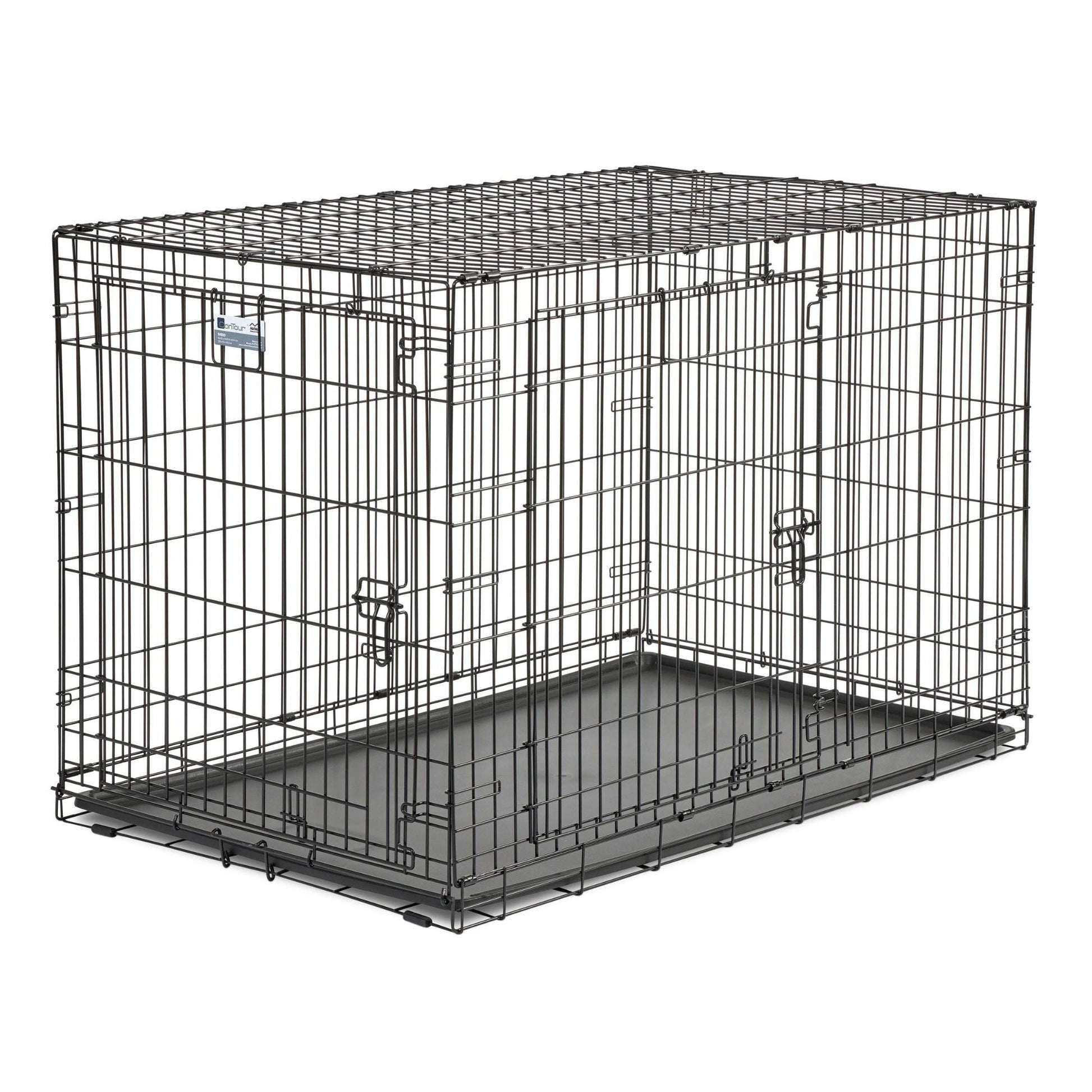 MidWest Homes for Pets Contour Double Door Dog Crate 1ea/48in.