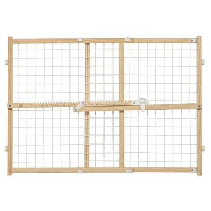 MidWest Homes for Pets Wood Pet Gate w/ Wire Mesh 1ea/24in.