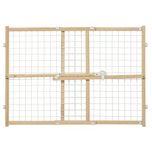 MidWest Homes for Pets Wood Pet Gate w/ Wire Mesh 1ea/24in.