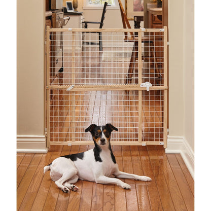 MidWest Homes for Pets Wood Pet Gate w/ Wire Mesh 1ea/32in.