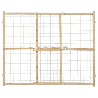 MidWest Homes for Pets Wood Pet Gate w/ Wire Mesh 1ea/32in.