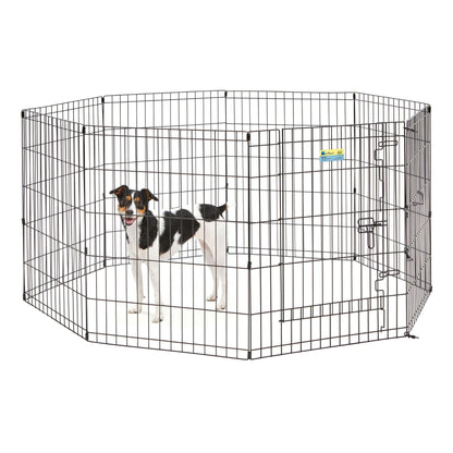 MidWest Homes for Pets Contour Exercise Pen w/ Door 1ea/30in.