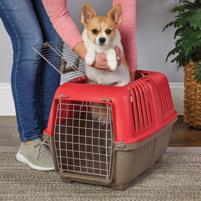 MidWest Homes for Pets Spree Top Loading Dog Carrier Red 1ea/24in.