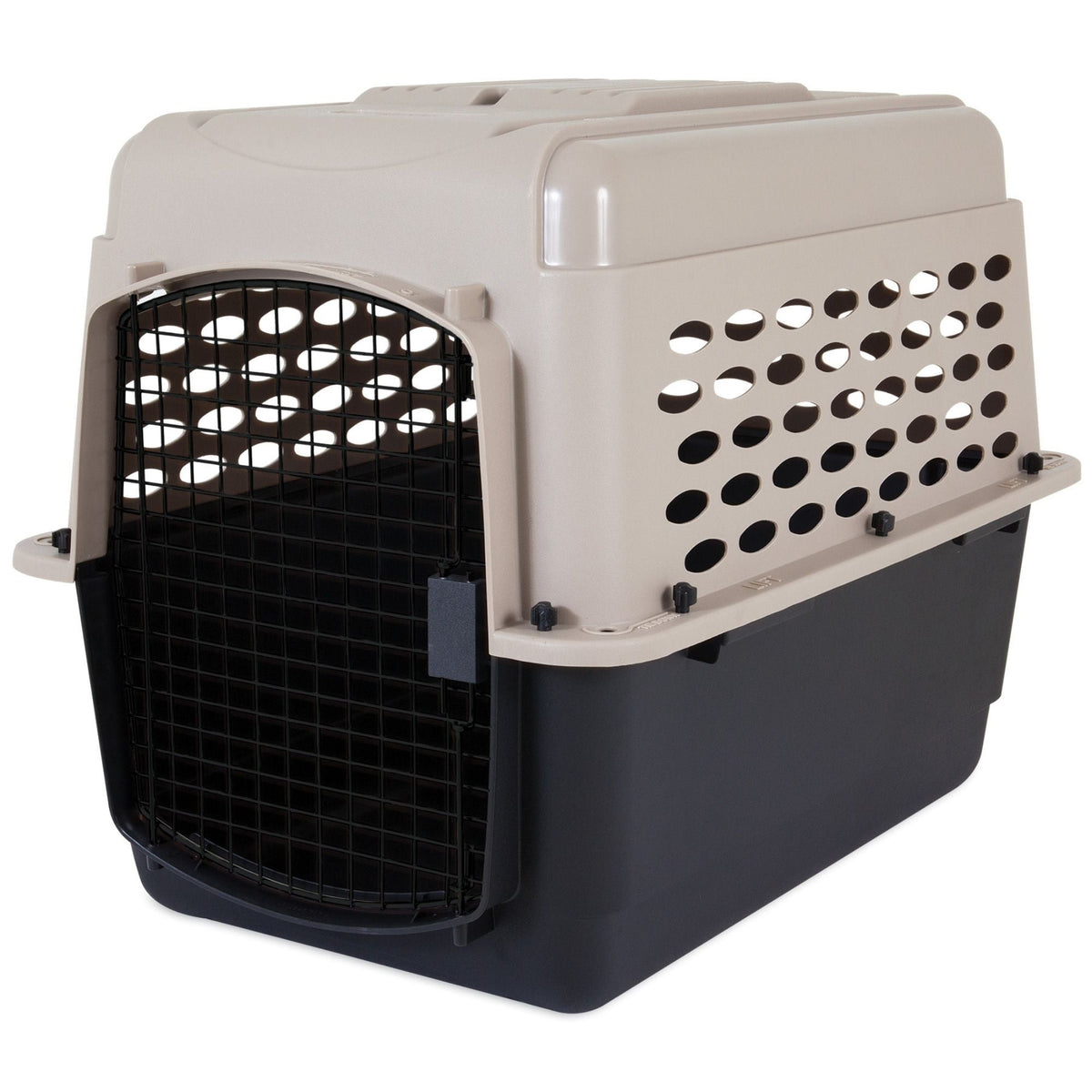 Petmate Vari Dog Kennel Taupe, Black 1ea/32in.