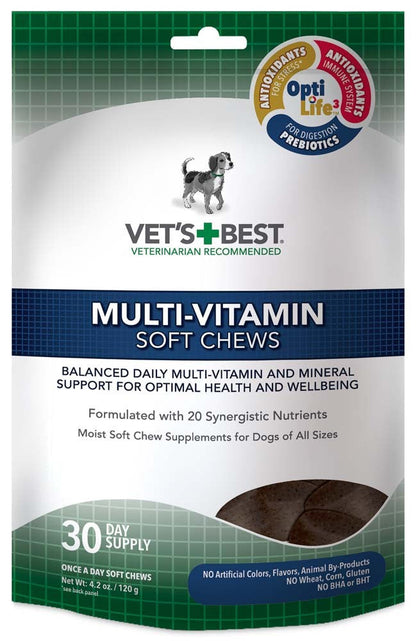 Vets Best MultiVitamins Soft Chews 1ea-30 Chews; 4.2 oz
